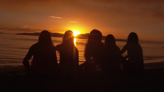 sunset women